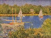 Claude Monet Das Seinebecken bei Argenteuil painting